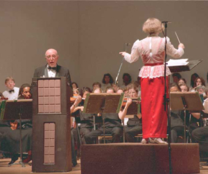CPC's 1987 performance of Copland's "Lincoln Portrait," featuring Jim Rouse as the narrator