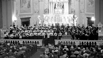 CPC performs its 1982 all-Polish concert at the Holy Rosary Parish in Baltimore, Maryland